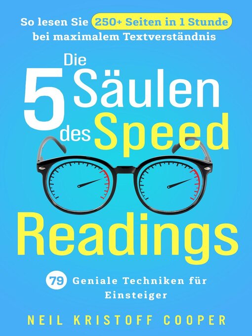Title details for Die 5 Säulen des Speed Readings by Neil Cooper - Available